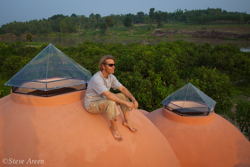 steve areen thailand dome home construction creation